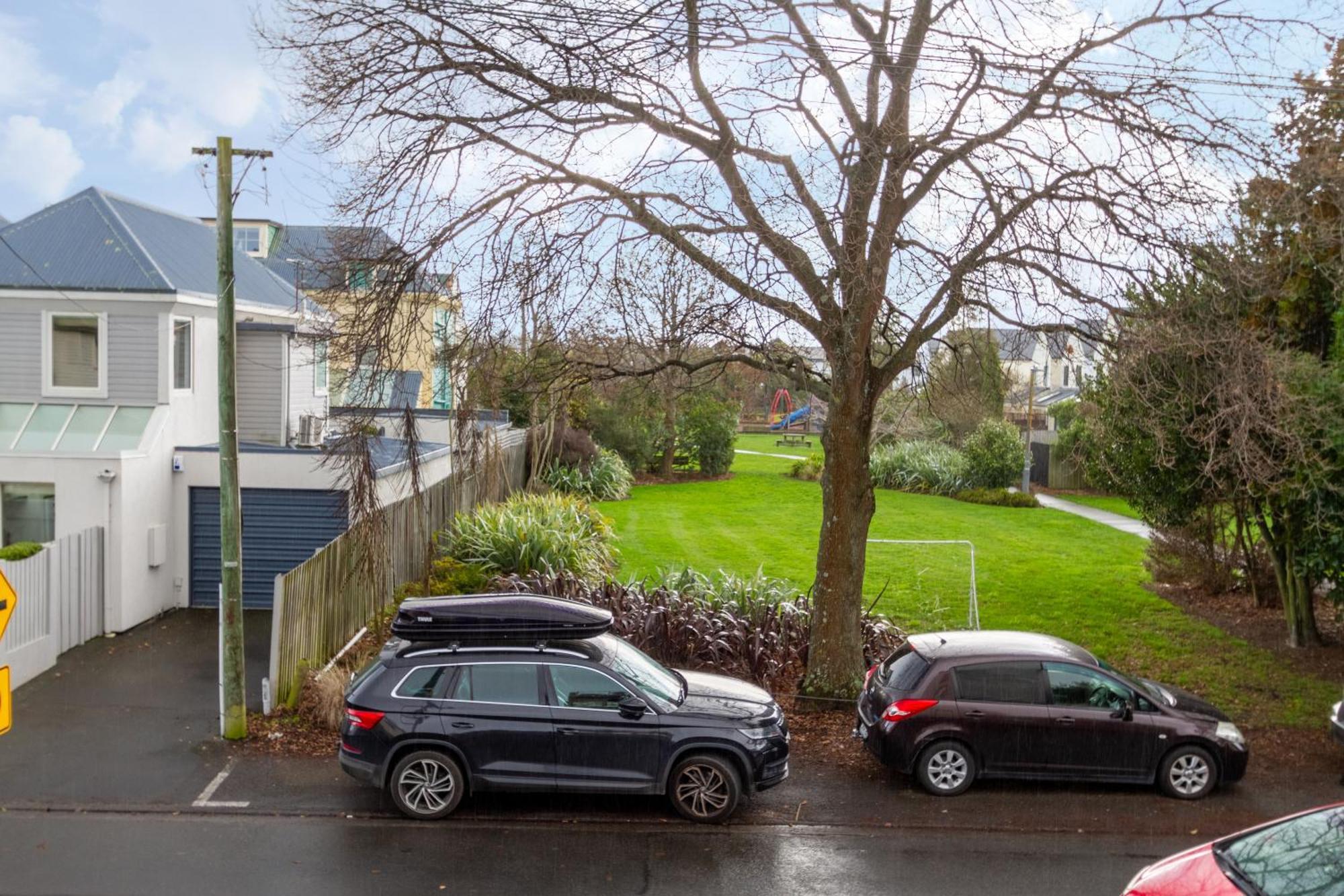 Warm Chch Apartment Park View & Garage Parking Christchurch Exteriör bild