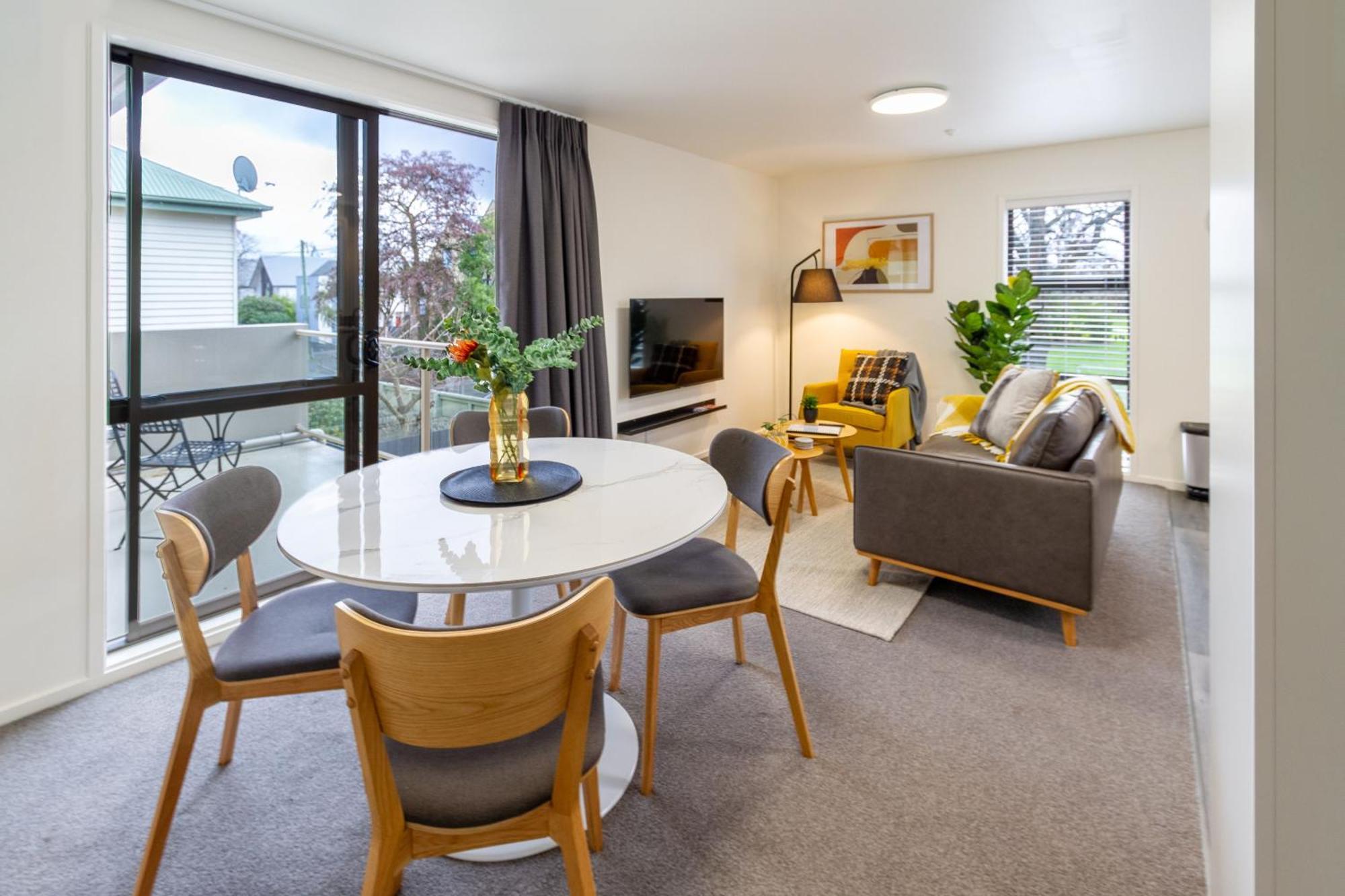 Warm Chch Apartment Park View & Garage Parking Christchurch Exteriör bild